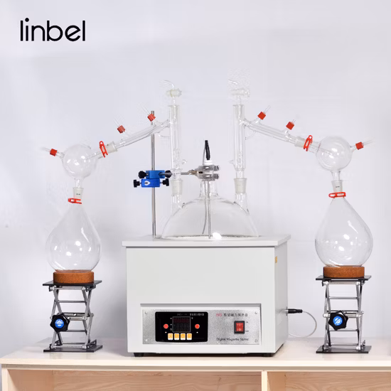 2L 5L 10L 20L Short Path Distillation with Vacuum Pump Heating System
