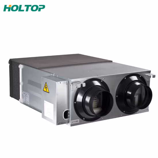 Luft-Luft-Gegenstrom-Wärmerückgewinnung, Temperaturaustausch, Lüftung, Energierückgewinnung, Ventilator, Lüftungsgerät